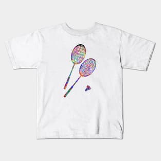 Badminton racket Kids T-Shirt